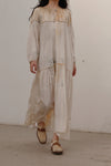 MUTEDANCE dyed silk panel dress MD21FW09